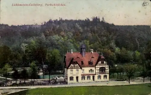 Ak Lichtenstein Callnberg Sachsen, Parkschlösschen