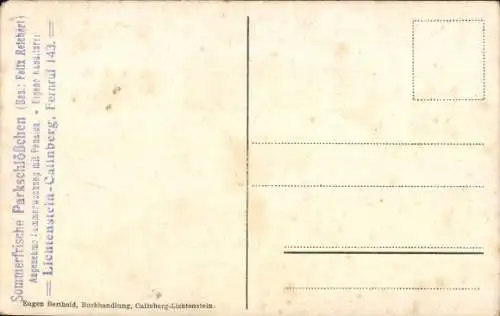Ak Lichtenstein Callnberg Sachsen, Parkschlösschen