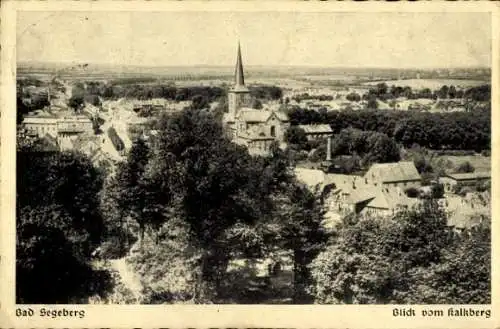 Ak Bad Segeberg in Holstein, Blick vom Kalkberg