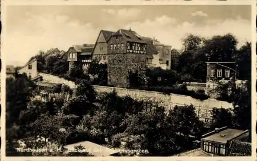 Ak Nordhausen am Harz, Primariusgraben