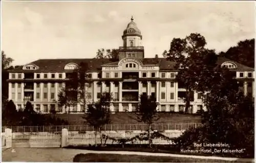 Ak Bad Liebenstein im Thüringer Wald, Kurhaus-Hotel Kaiserhof