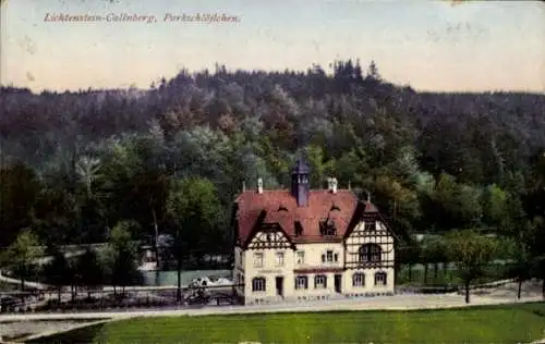 Ak Lichtenstein Callnberg Sachsen, Parkschlösschen