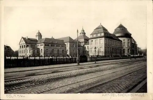 Ak Köln am Rhein, Handelshochschule