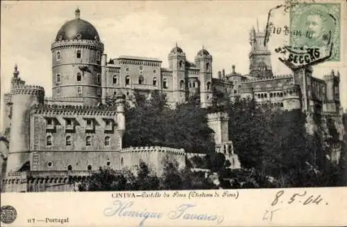 Ak Sintra Cintra Portugal, Castello da Pena