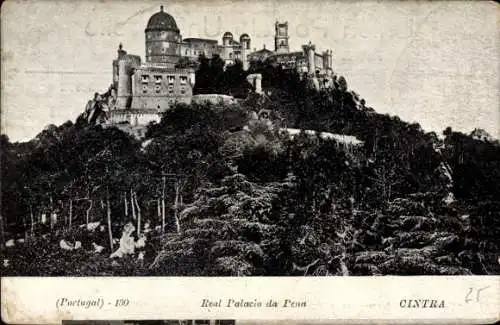 Ak Sintra Cintra Portugal, Real Castello da Pena