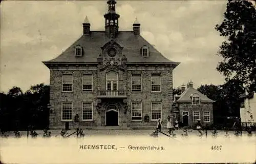 Ak Heemstede Nordholland Niederlande, Rathaus