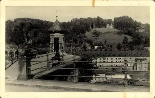 Ak Luxembourg, Brücke, schöner Ausblick