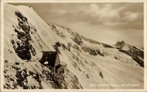 Ak Kanton Bern, Berghaus Jungfraujoch, Sphinx