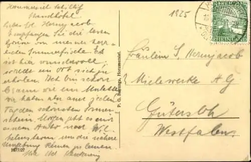 Ak Horumersiel Schillig Wangerland in Friesland, Häuser, Boote