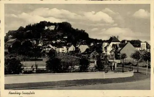 Ak Homburg in der Saarpfalz, Teilansicht