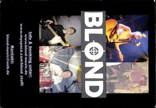 Ak Musikgruppe Blond, Portrait, Konzert, Autogramme