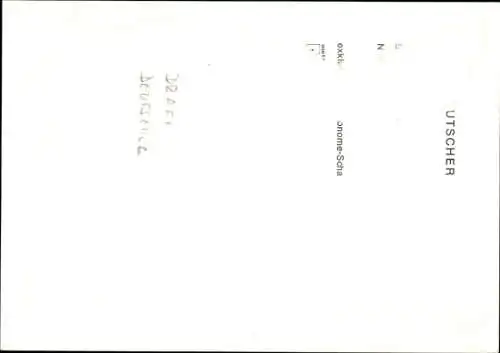 Ak Sänger Drafi Deutscher, Portrait, Autogramm