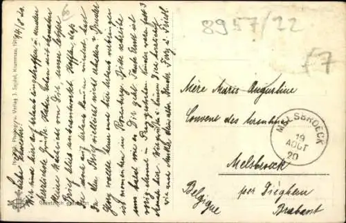 Ak Prachatice Prachatitz Südböhmen, Gartengasse, Schanzmauer