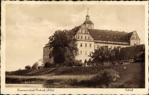 Ak Pretzsch an der Elbe Bad Schmiedeberg, Schloss