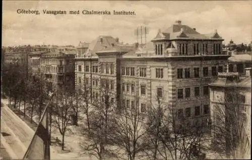 Ak Göteborg Schweden, Vasagatan, Chalmerska Institutet