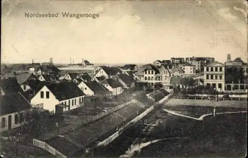 Ak Nordseebad Wangerooge in Ostfriesland, Panorama