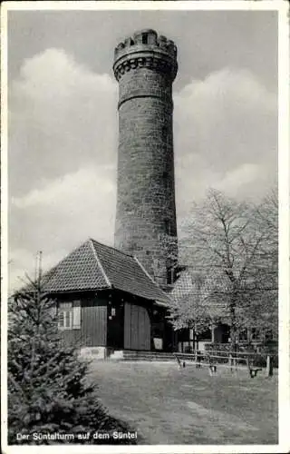 Ak Bad Münder am Deister, Süntelturm