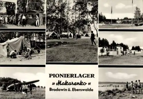 Ak Brodowin Chorin in der Mark, Pionierlager