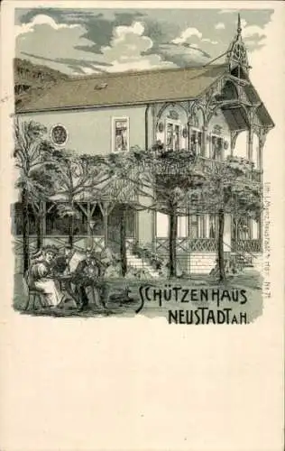 Litho Neustadt an der Weinstraße, Schützenhaus