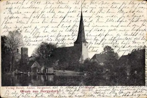 Ak Hamburg Bergedorf, Kirche