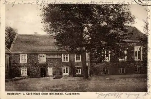 Ak Küllenhahn Cronenberg Wuppertal, Restaurant und Cafehaus Ernst Birkenbeil