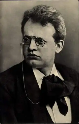 Ak Komponist Max Reger, Portrait