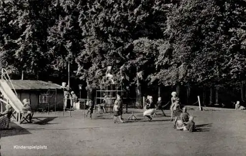 Ak Rehe Rennerod im Westerwald, Spielplatz, Stiftung Christl. Erholungsheim Westerwald