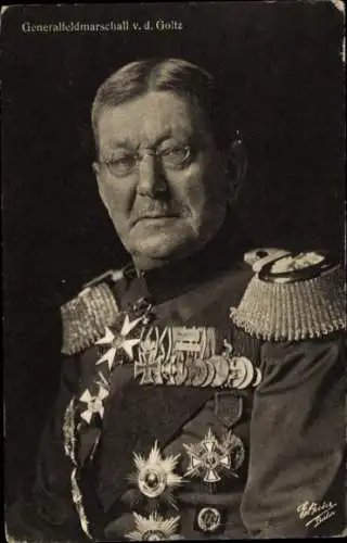 Ak Generalfeldmarschall Colmar von der Goltz, Portrait