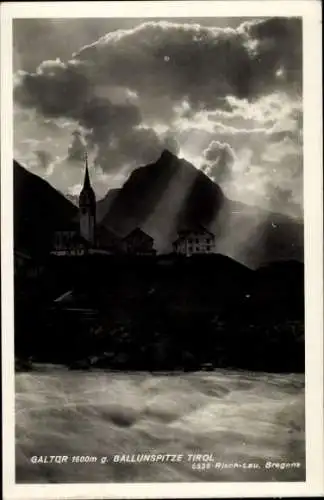 Ak Galtür in Tirol, Ballunspitze
