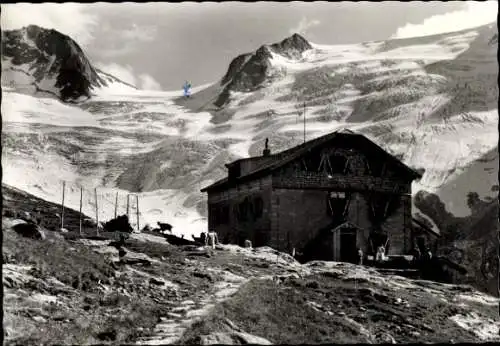 Ak Mayrhofen im Zillertal Tirol, Greizer Hütte
