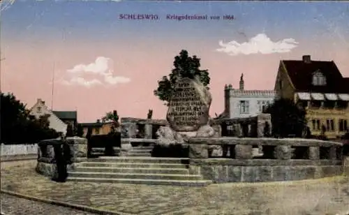 Ak Schleswig an der Schlei, Kriegsdenkmal von 1864