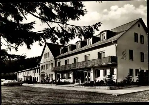 Ak Rinsecke Kirchhundem Sauerland, Waldhaus Restaurant Hirschfreigehege Rothaargebirge