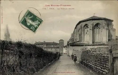 Ak Trie sur Baïse Hautes-Pyrénées, Vieille Eglise