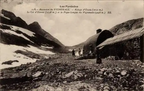 Ak Ascension du Vignemale, Refuge d'Ossau, Col d'Ossoue, Pique Longue du Vignemale