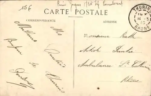 Ak Thurins Rhône, Petits Brotteaux