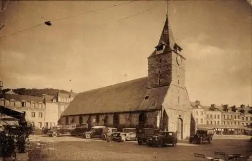 Ak Saint Valery en Caux Seine Maritime, Chapelle du Bon Port