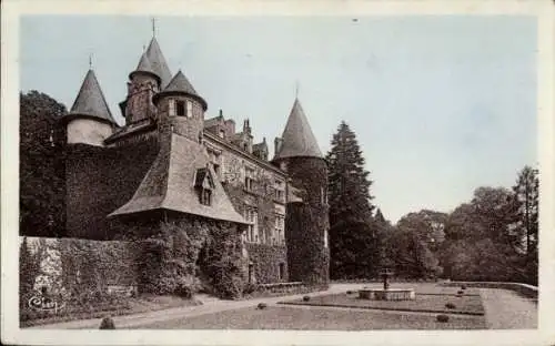 Ak Seilhac Corrèze, Schloss