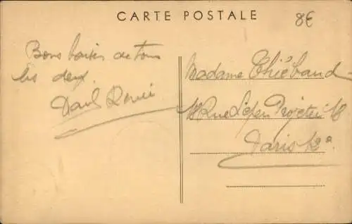 Ak Chaudesaigues Cantal, Place du Marche