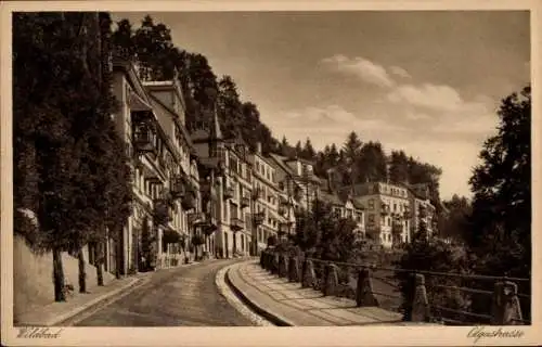 Ak Bad Wildbad im Schwarzwald, Olgastraße