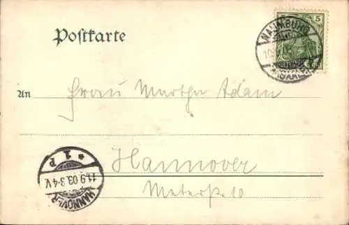 Ak Naumburg Saale, Totalansicht, Kirchtürme, Häuser