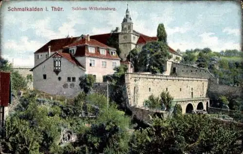 Ak Schmalkalden im Thüringer Wald, Schloss Wilhelmsburg