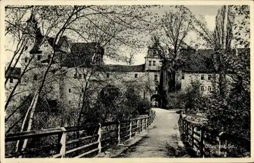 Ak Glauchau in Sachsen, Schloss