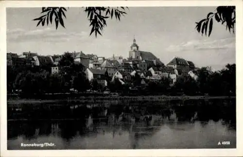 Ak Ronneburg in Thüringen, Teilansicht