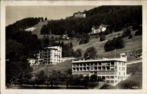 Ak Leysin Kanton Waadt, Klinik Alexandre, Universitätssanatorium