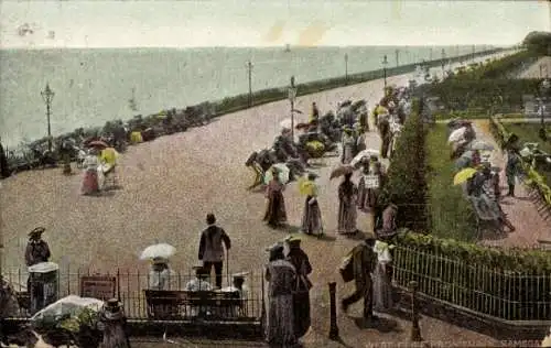 Ak Ramsgate Kent England, Promenade