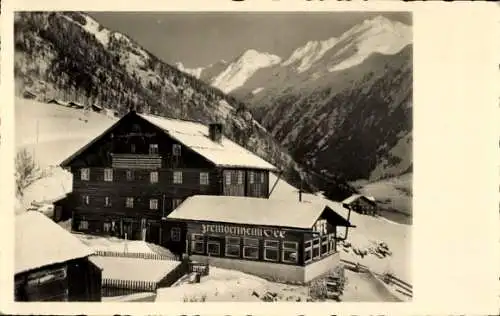 Ak Sölden in Tirol, Pension See im Schnee