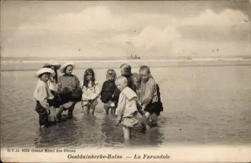 Ak Oostduinkerke Koksijde Westflandern, La Farandole