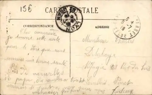 Ak Lyon Rhône, Grande Rue