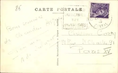 Ak Chaudes Aigues Cantal, Nouvel Etablissement Thermal