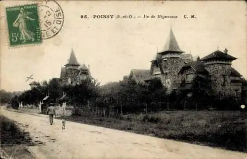 Ak Poissy Yvelines, Ile de Migneaux